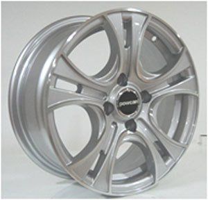 Powcan BK 479 6x14inç 4x100 SILVER MACHINED