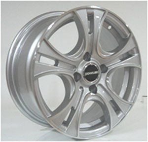 Powcan BK 479 6x14inç 4x100 SILVER MACHINED