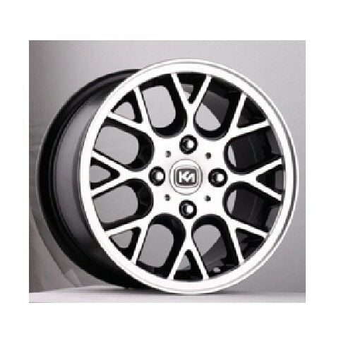 Kormetal KM 294 6x14inç 4x98 Silver + Black Machined Çelik Jant