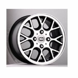 Kormetal KM 294 6x14inç 4x98 Silver + Black Machined Çelik Jant