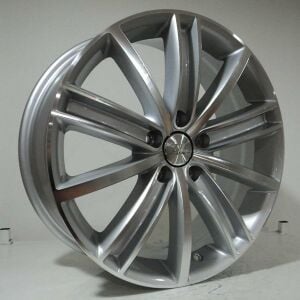 TLD-0287 7x18inç 5x112 ET43 57.1Silver Machıned REPLİKA Çelik Jant
