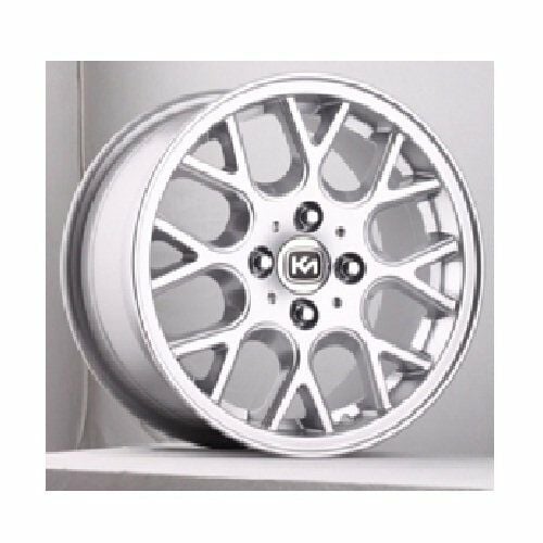 Kormetal KM 294 6x14inç 4x100 Silver + Black Machined Çelik Jant