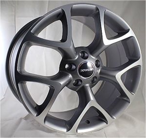 Powcan BK 518 8x18inç 5x108 Gun Machined Çelik Jant