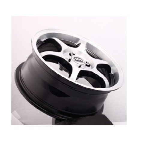 Kormetal KM 384 6X14inç 4X100 Silver Machined Çelik Jant