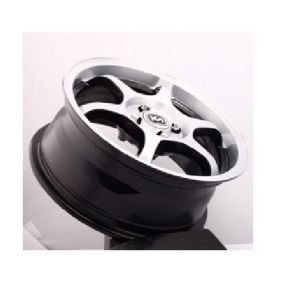 Kormetal KM 384 6X14inç 4X100 Silver Machined Çelik Jant