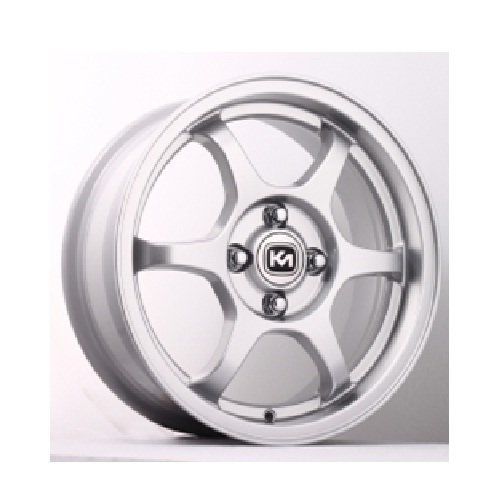 Kormetal KM 385 6.5X15inç 4X98 Silver Machined Çelik Jant