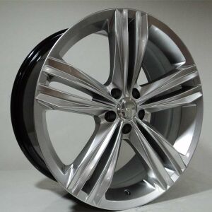 BK-5293 8x18inç 5x100 ET35 57.1 Hyper SılverREPLİKA Çel