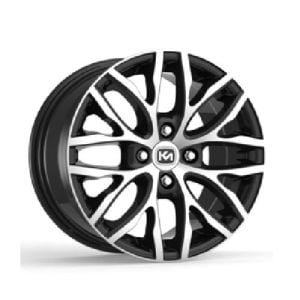 Kormetal KM 465 6.5x15inç 4x98 Silver/Black Machined Çelik Jant