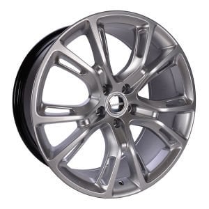BK 568 9x20inç 5x114.3  ET30 73.1 Hyper Silver Çelik Jant