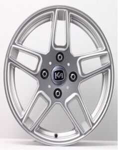 Kormetal KM 485 6.5x15inç 4x98 Silver Machined Çelik Jant