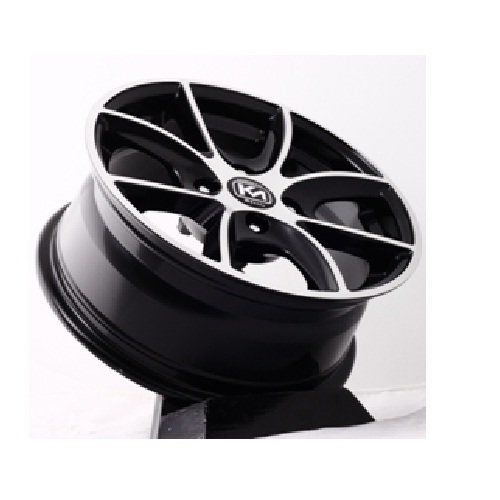 Kormetal KM 935 6.5x15inç 5x108 Black Diamond  Machıned Çelik Jant
