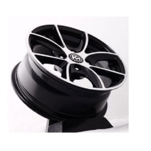 Kormetal KM 935 6.5x15inç 5x114.3 Black Diamond  Machıned Çelik Jant