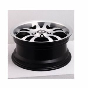 Kormetal KM 275 6.5x15inç 4x100 Black Diamond Çelik Jant