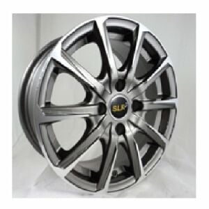 Slk 2033 6.5x15inç 4x100 et35 73.1 Gun Machıned Çelik Jant