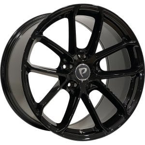 BK 3S5985 11.5X22İNÇ  5X130 ET61 71.6 BLACK XL ÇELİK JANT