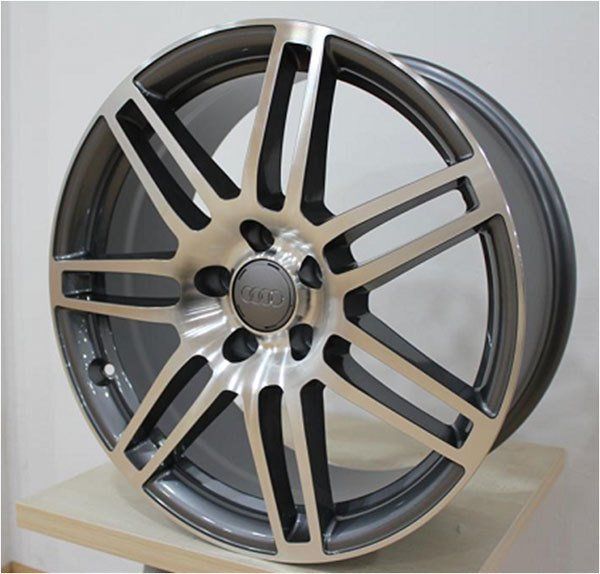 Powcan BK 218 8x18inç 5x112 Gun Machined Audı  Replika Jant