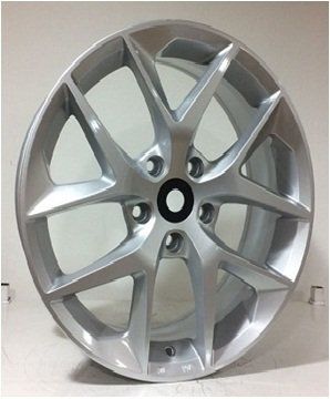 Slk 1689 7x17 inç 5x112 et45 57.1 Sılver Machined  Çelik Jant