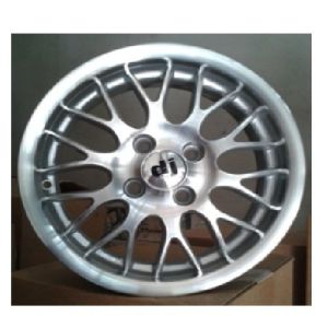 Dj DJ 83 6X14inç 4X100 Silver Machıned Çelik Jant
