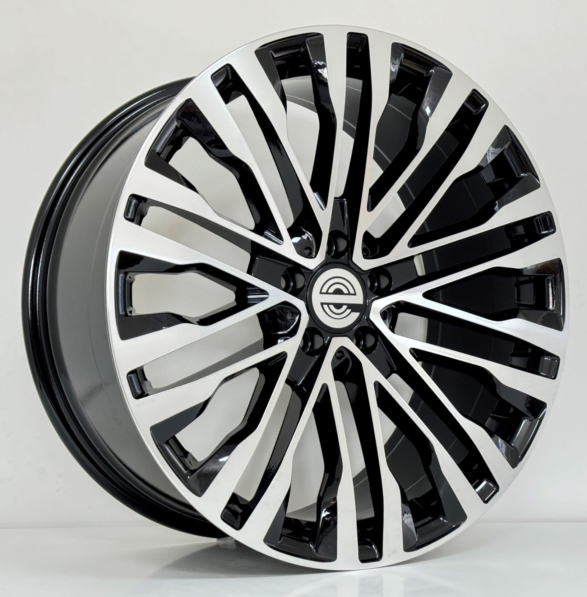 EXP HBC0012 9X20İNÇ  5X112 ET34 66.6 BLACK MACHINED XL ÇELİK JANT