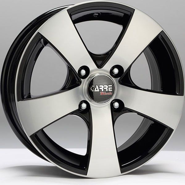 Carre CAR 501 6.5x15inç 4x114.3 Black Diamond Çelik Jant