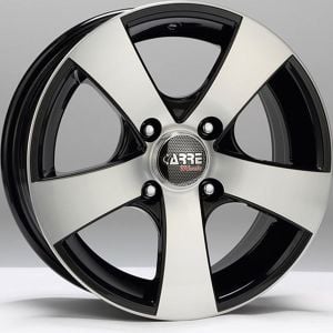 Carre CAR 501 6.5x15inç 4x114.3 Black Diamond Çelik Jant