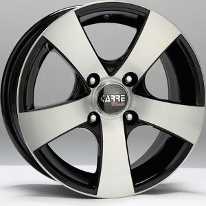 Carre CAR 501 6.5x15inç 5x114.3 Black Diamond Çelik Jant