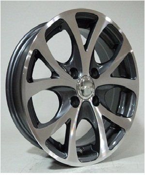 Powcan BK 141 6x14inç 4x100 et30 73.1 Gun Machined Çelik Jant