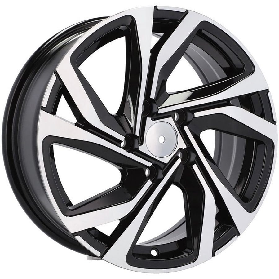 BK 5762 6.5X16 inç 5X114.3 ET45 66.1 BLACK MACHINED XL