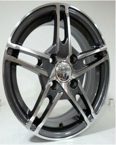 Powcan BK 325 5.5x14inç 4x100 et35 73.1 Gun Machined Çelik Jant