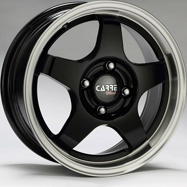 Carre CAR 524 6.5X15inç 4x108 Black Diamond PEJO Çelik Jant