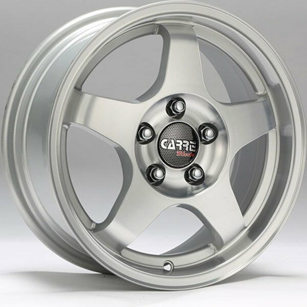 Carre CAR 524 6.5X15inç 5X112  Silver /Black Diamond Çelik Jant