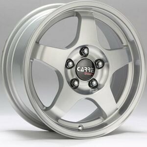 Carre CAR 524 6.5X15inç 5X112  Silver /Black Diamond Çelik Jant