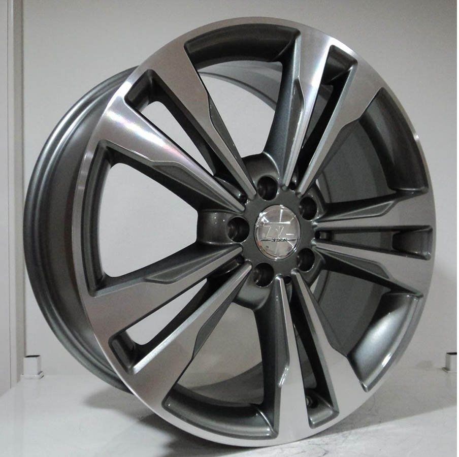 TL 0242 8.5x19inç 5x112 ET43 66.56 Gun Machıned REPLİKA Çelik Jant