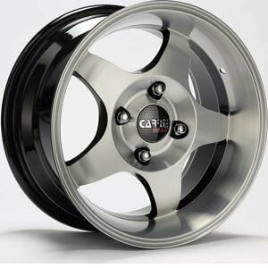 Carre CAR 429 7x14inç 4x100 Black Diamond Çelik Jant