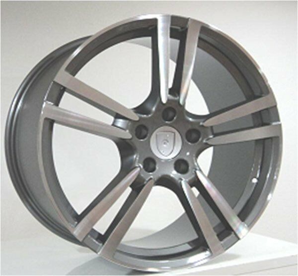 Slk SLK 1286 8.5x19inç 5x130 Gun Machined Replika porsche 911 Çelik Jant