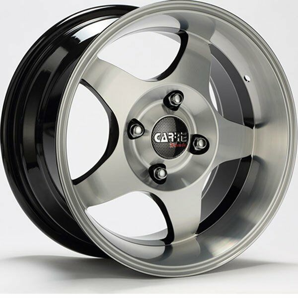 Carre CAR 529 7.5X15inç 4X108 Black Diamond Çelik Jant