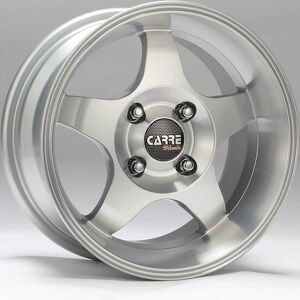 Carre CAR 529 7.5X15inç 5X112 Silver /  Black Diamond Çelik Jant