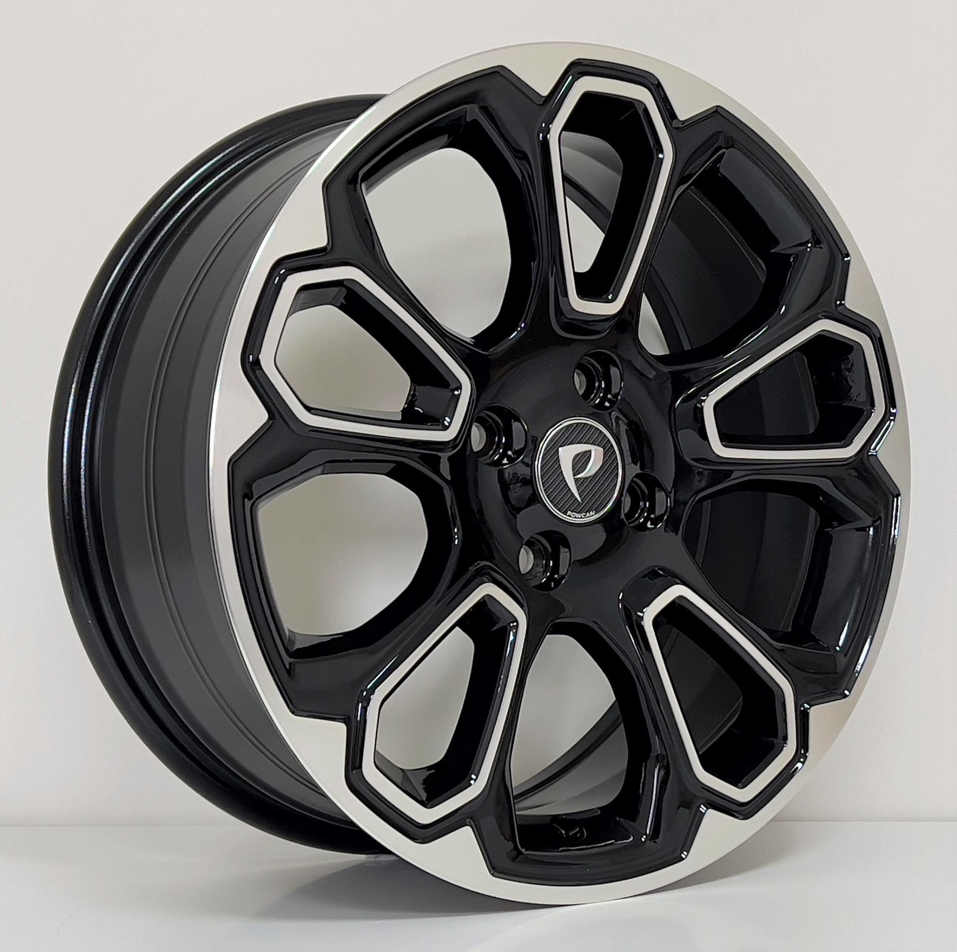 BK 1136 7X17İNÇ  4X108 ET37.5 63.4 BLACK MACHINED XL ÇELİK JANT