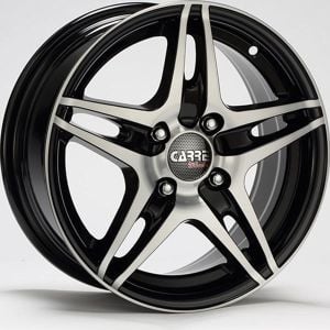 Carre CAR 423 6x14inç 4x114.3 Black Diamond Çelik Jant