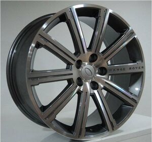 Powcan BK 216 8.5x20inç 5x120 Gun Machined Range Rover Replika Çelik Jant