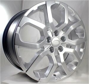 Powcan BK 642 9.5x20inç 5x120 Hyper Sılver Replika Çelik Jant