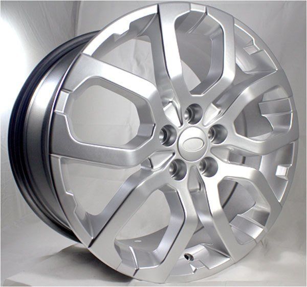 Powcan BK 642 9.5x20inç 5x108 Hyper Silver Range Rover Replika Çelik Jant