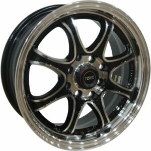 Megatork TORK 359 6.5x15inç 4x100/114 BLACK MACHINED ÇELİK JANT