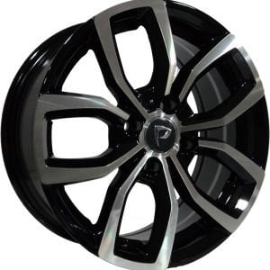 BK 5711 6.5X16 inç 4X100 ET38 60.1 BLACK MACHINED XL