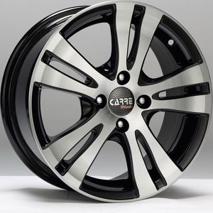 Carre CAR 518 6.5x15inç 5X108 Silver / Black Diamond Çelik Jant