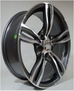 Powcan BK 639 6x14inç 4x100 et35 73.1 Gun Machined Çelik Jant