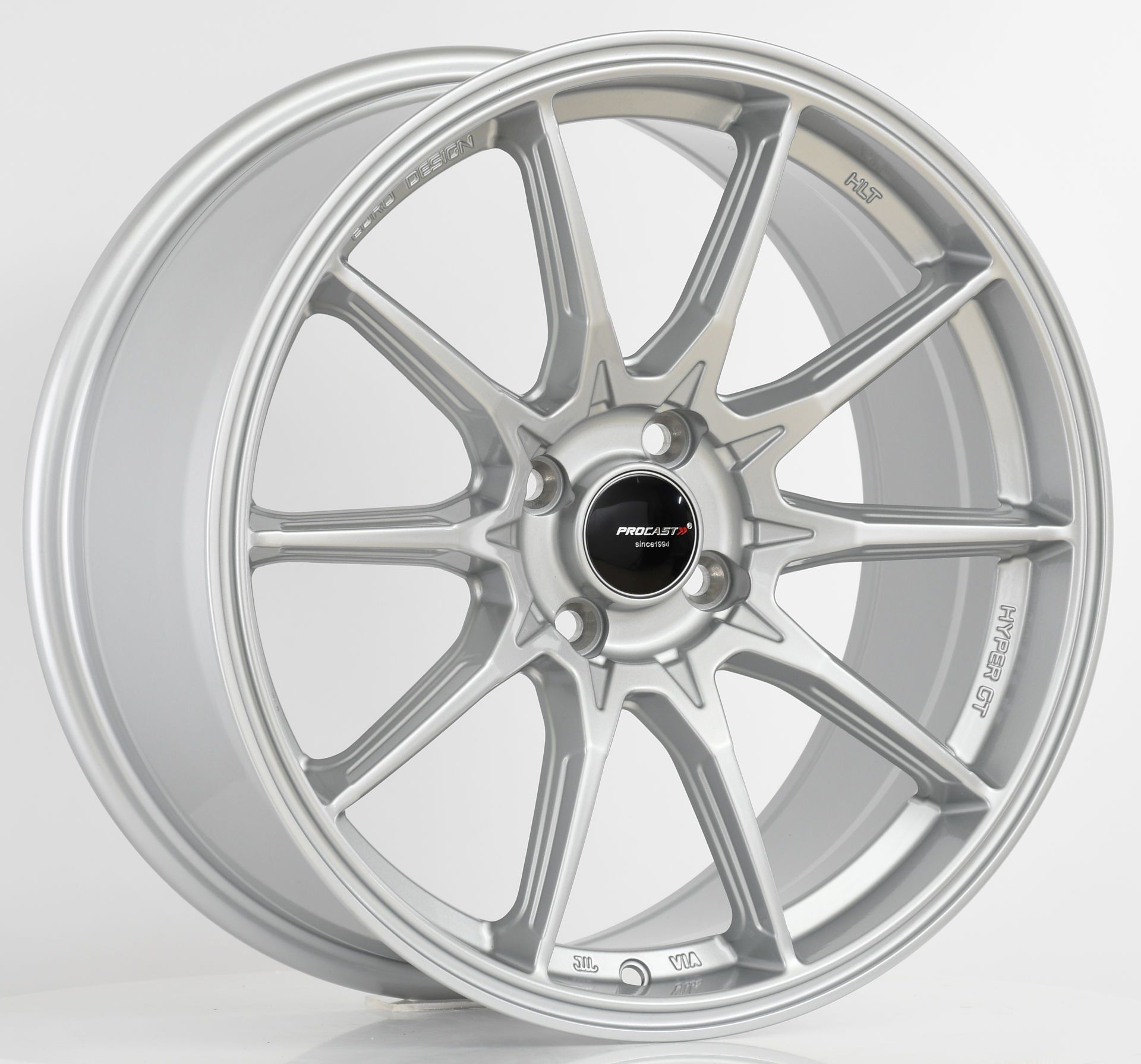 PRO 3056 8X17İNÇ  4X100 ET40 73.1 SILVER ÇELİK JANT
