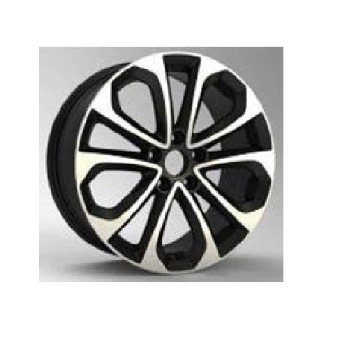 Powcan BK 653 8x18inç 5x114.3 Black Machined Honda Replika Çelik Jant