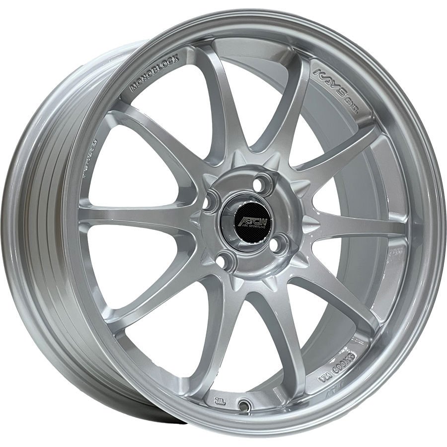 BCH 7028 7.5X17İNÇ  4X100 ET35 73.1 SILVER ÇELİK JANT