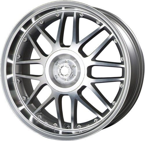 Slk SLK 1008 8.5x17inç 5x120 Silver Machined Çelik Jant